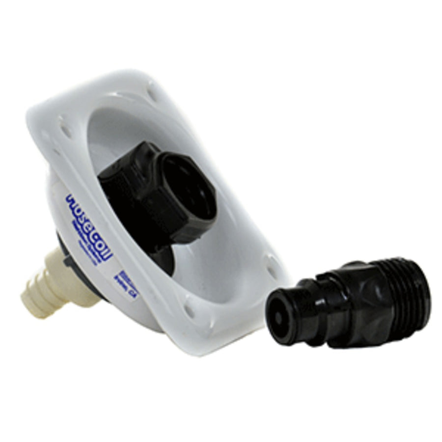Hosecoil Bulk Head Quick Release & Shutoff