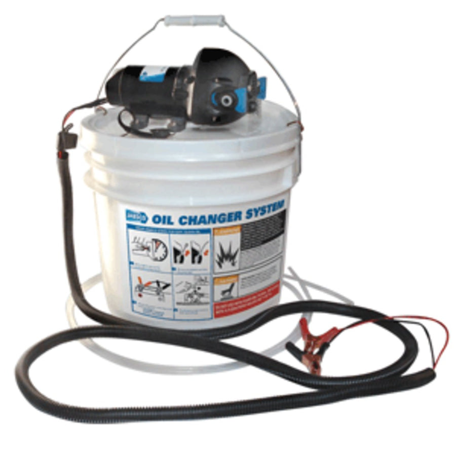 Jabsco Diy Oil Change System W/pump & 3.5 Gallon Bucket