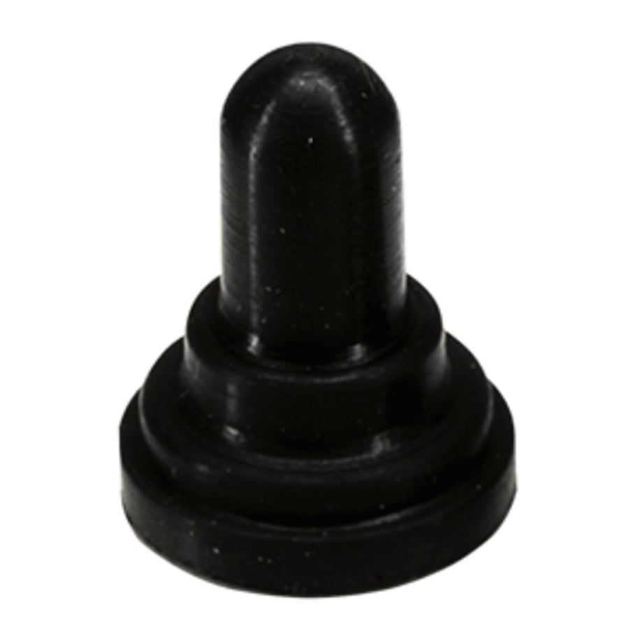 Paneltronics Toggle Switch Boot - 23/32 Round Nut - Black F/toggle Switch