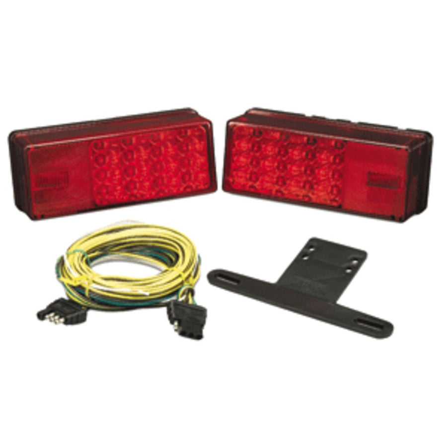Wesbar 3 X 8 Waterproof Led Over 80 Trailer Light Kit