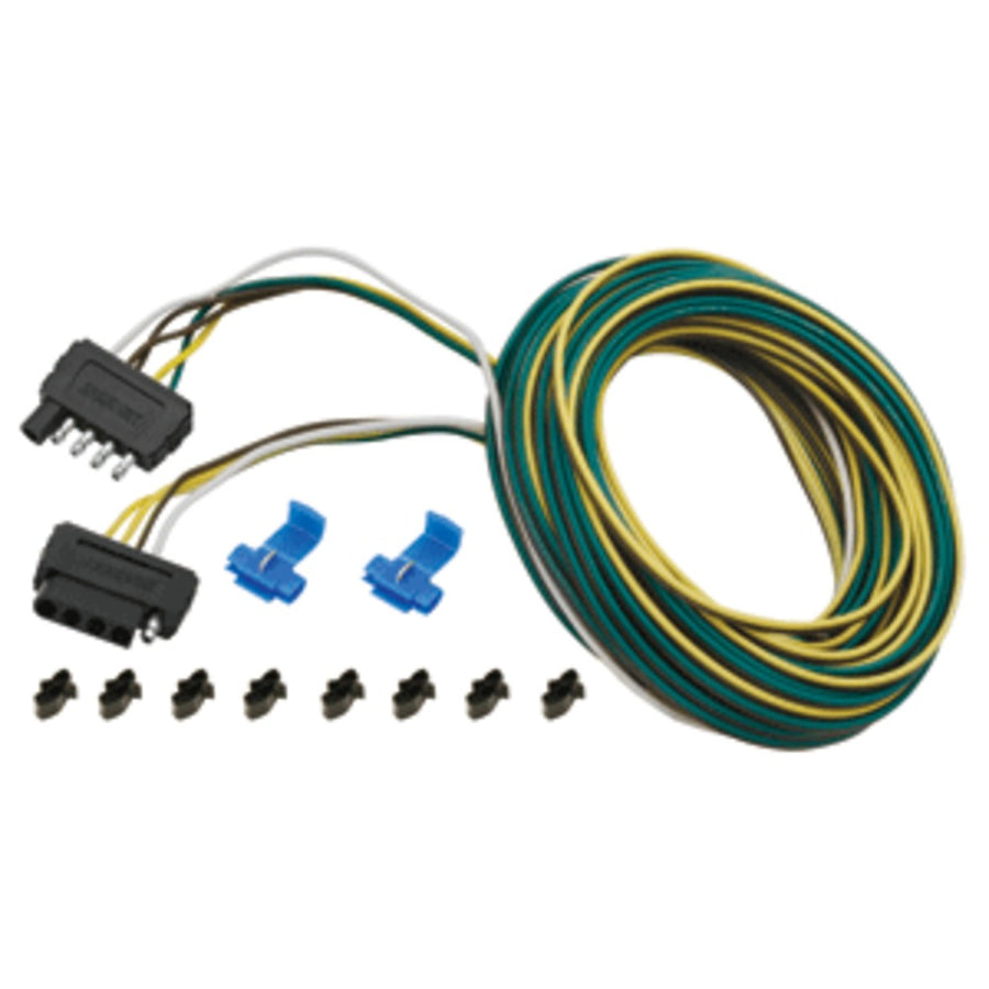 Wesbar 25 Ft. 5-wire Wishbone Flat Wiring Harness Kit