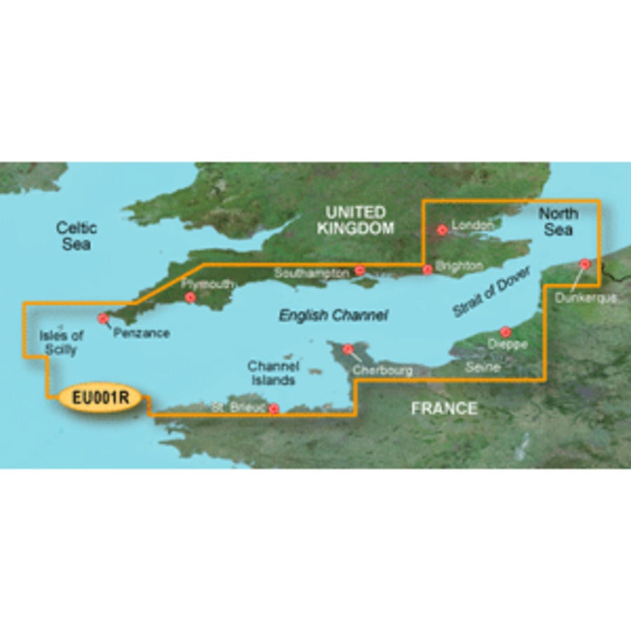 Garmin Bluechart® G3 Hd - Hxeu001r - English Channel - Microsd™/sd™