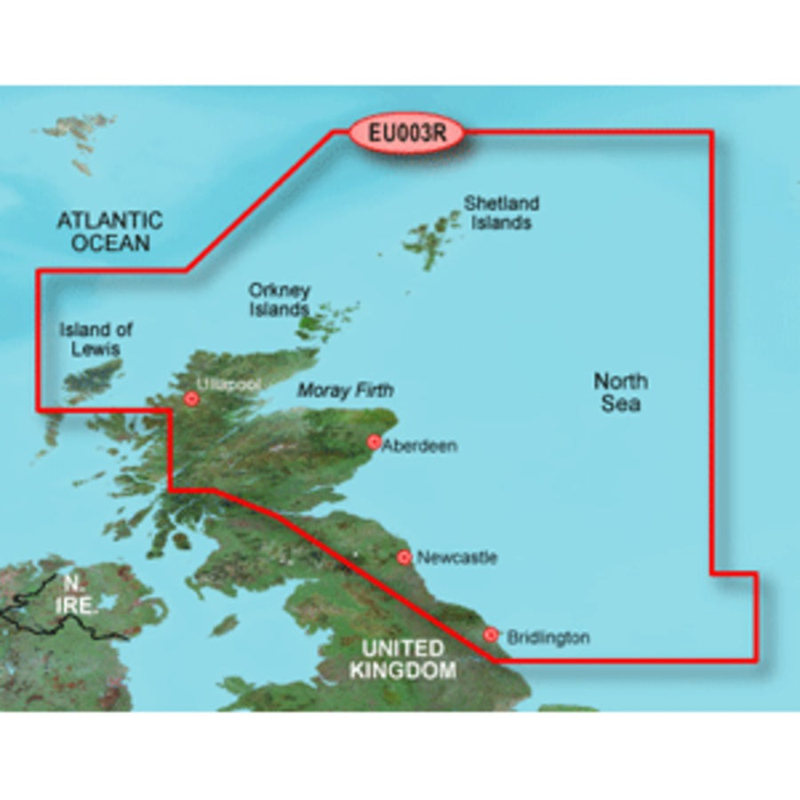 Garmin Bluechart® G3 Hd - Hxeu003r - Great Britain Northeast Coast - Microsd™/sd™