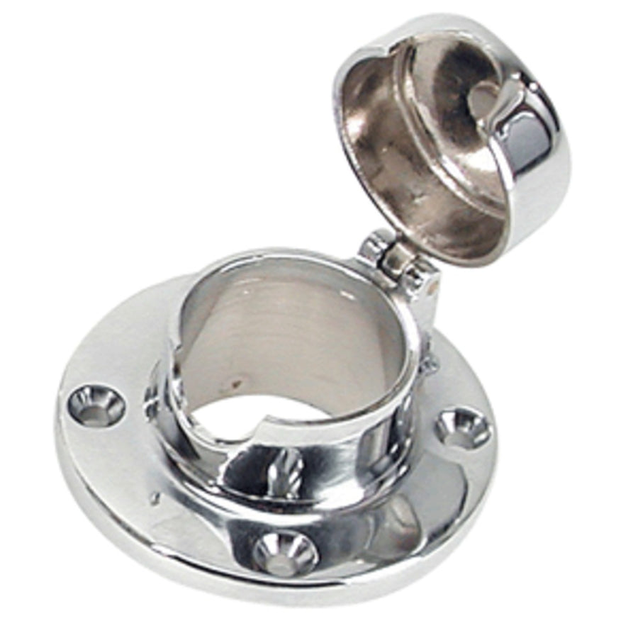 Whitecap Chain & Rope Deck Pipe Hinged 1-1/2 Opening