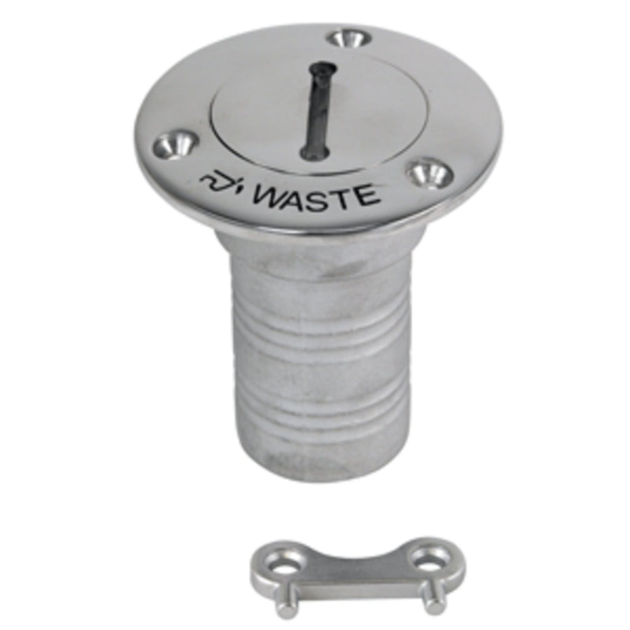 Whitecap Hose Deck Fill - 1-1/2 Hose Waste