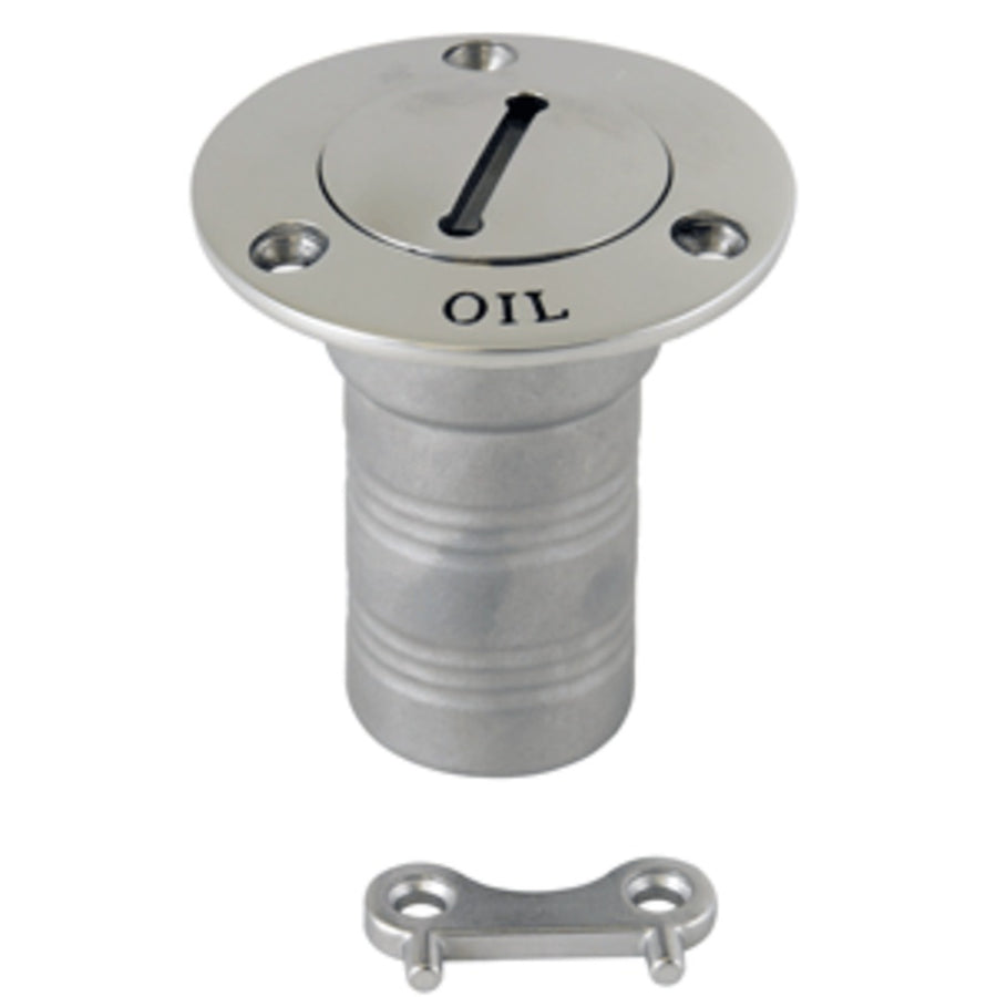 Whitecap Hose Deck Fill - 1-1/2 Hose - Oil
