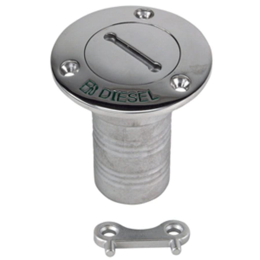 Whitecap Hose Deck Fill - 2 Hose - Diesel