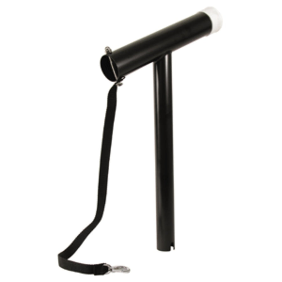 Whitecap Bluewater S.s. Powder Coated Rod Rigger Black