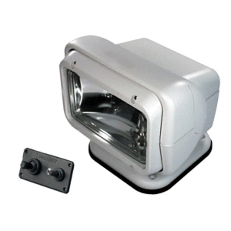 Golight Permanent Mount Searchlight W/dash Mounted Remote - White