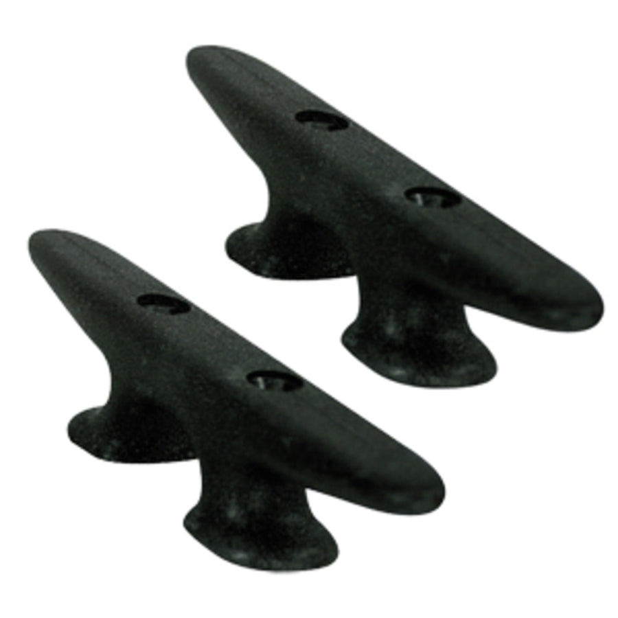 Whitecap Black Nylon Cleat 8 Pair