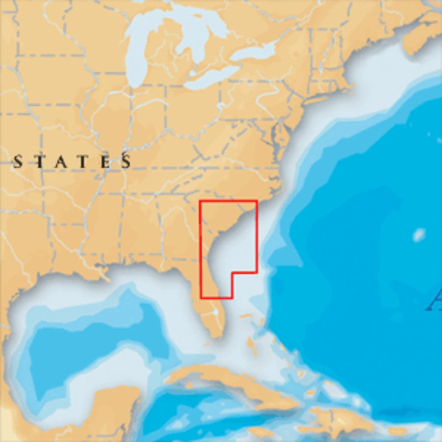 Navionics Platinum+ - South Carolina & North Florida - Microsd™/sd™