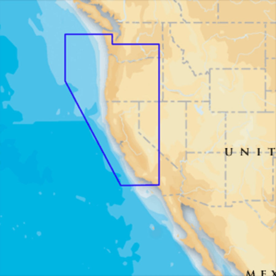 Navionics Platinum+ - Oregon & California - Microsd™/sd™