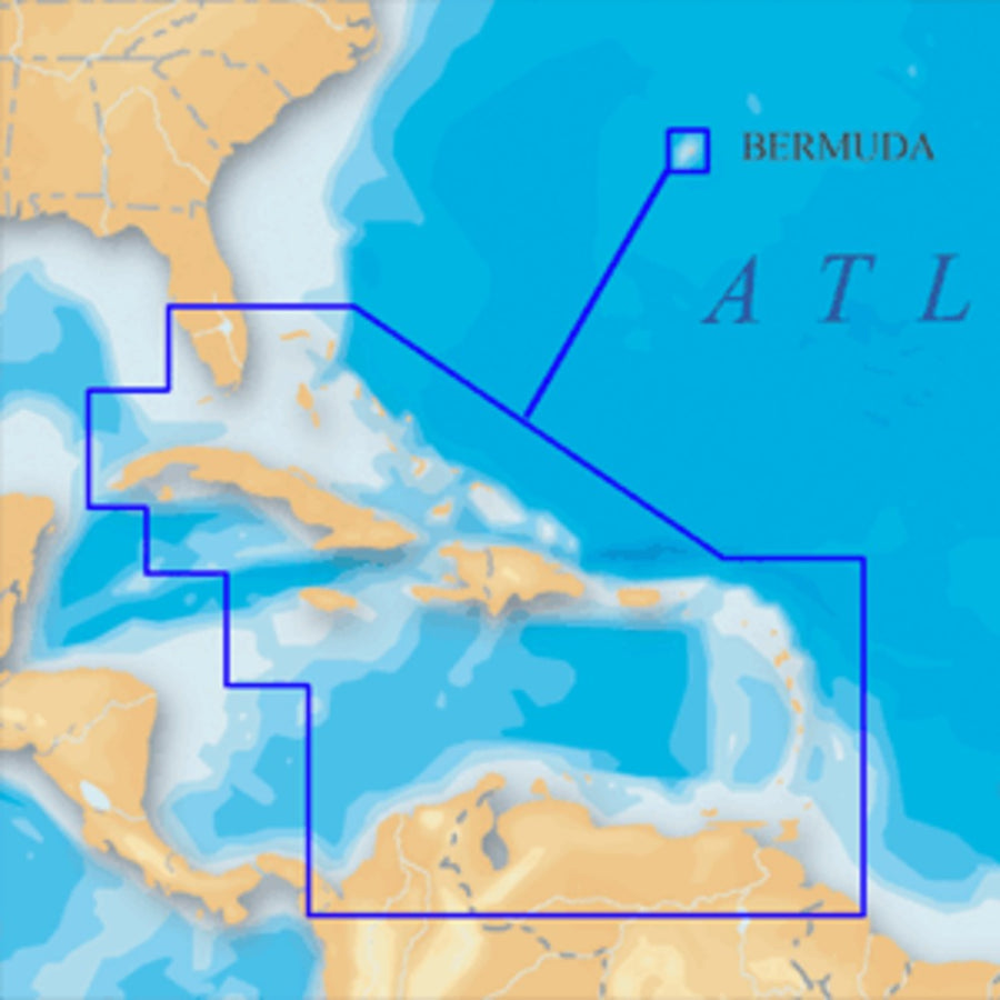 Navionics Platinum+ Caribbean - Microsd™/sd™