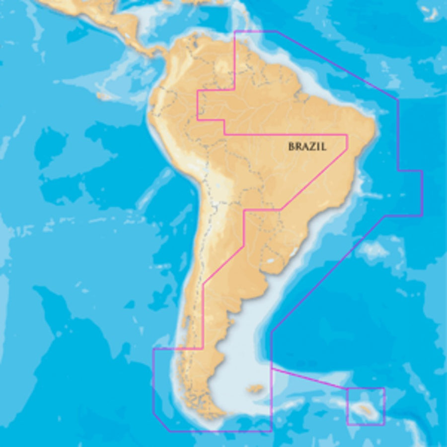 Navionics Platinum+- South America East - Microsd™/sd™
