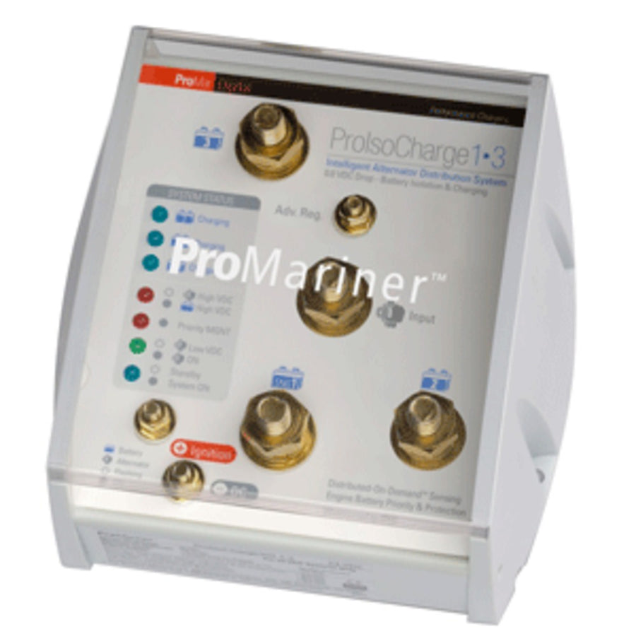 Promariner Proisocharge Battery Isolator 120amp 1-alt 3-bat - 12v