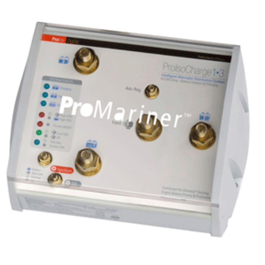 Promariner Proisocharge Battery Isolator 250amp 1-alt 3-bat - 12v
