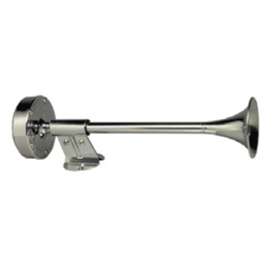 Schmitt & Ongaro Deluxe All-stainless Shorty Single Trumpet Horn - 12v