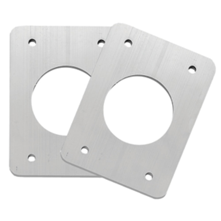 Taco Backing Plates F/grand Slam Outriggers - Anodized Aluminum