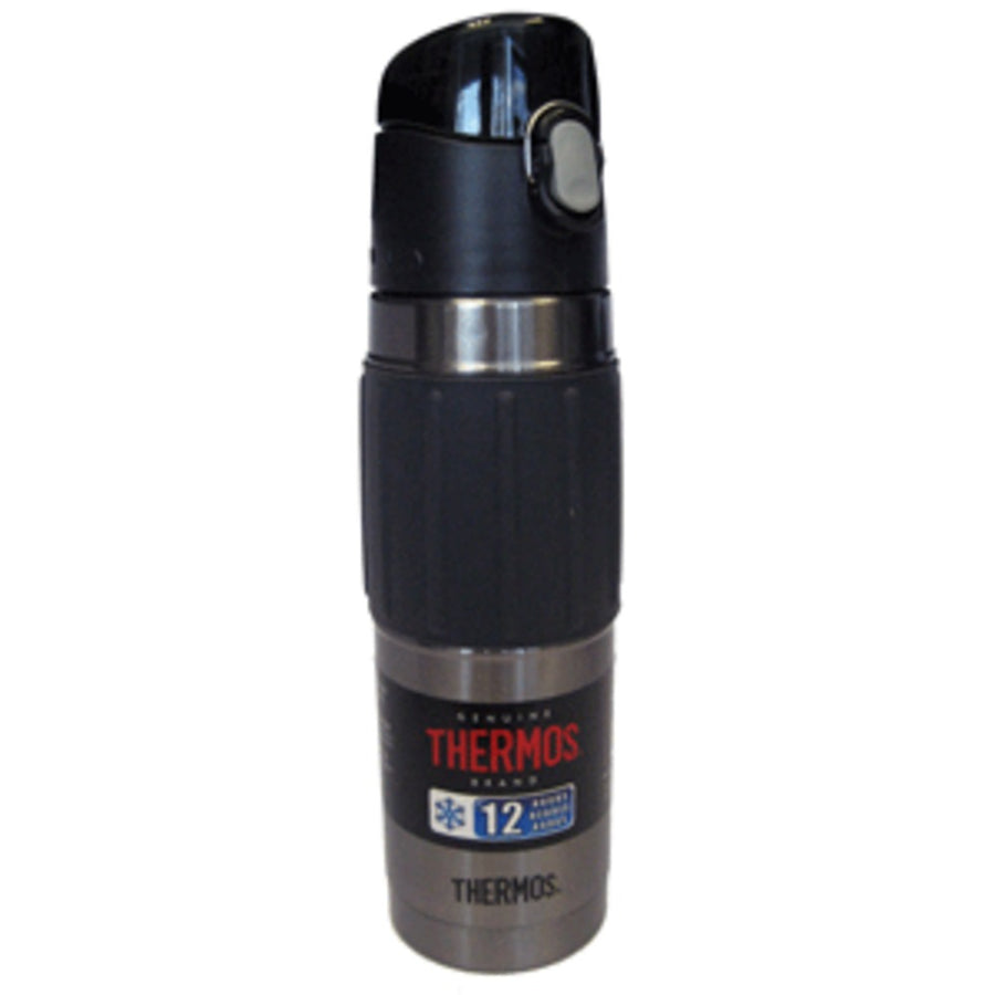 Thermos Vacuum Insulated Hydration Bottle - 18 Oz. - Stainless Steel/charcoal