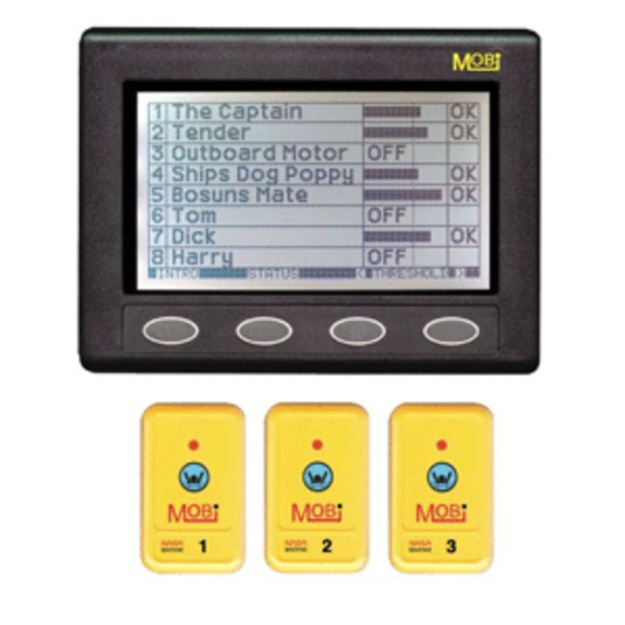 Clipper Mobi Man Overboard Indicator W/3 Fobs