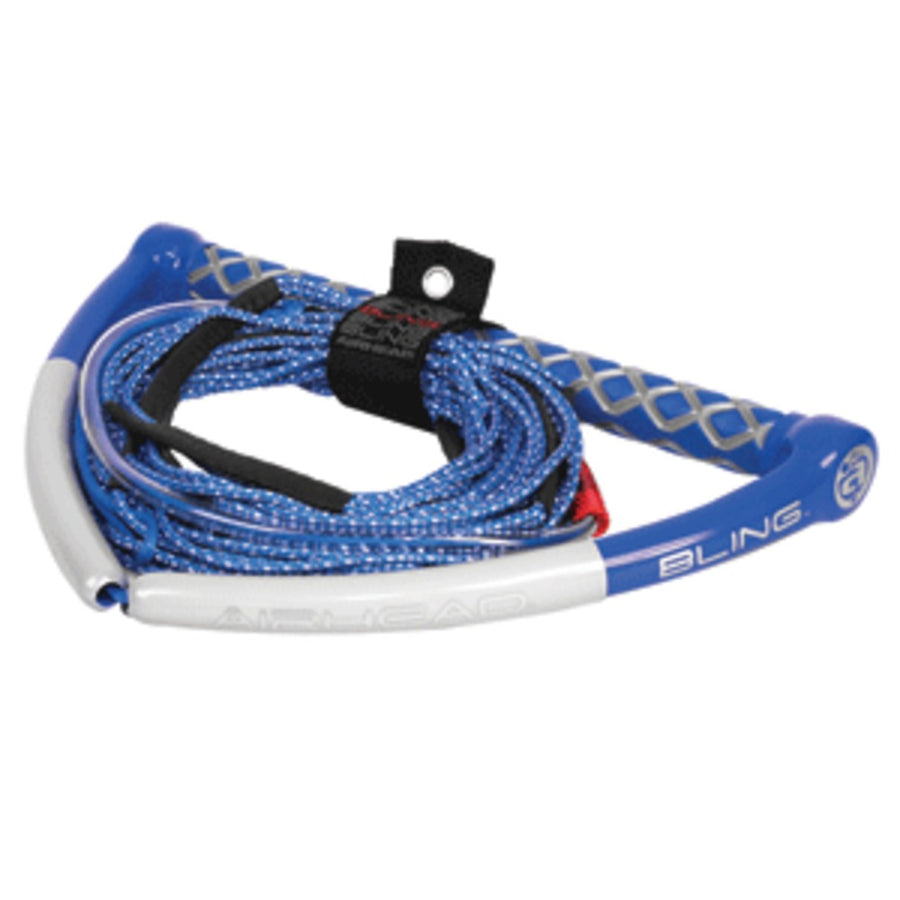 Airhead Bling Spectra Wakeboard Rope - 75 5-section - Blue