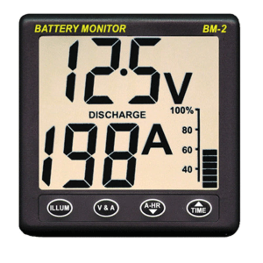 Clipper Bm-2 Battery Monitor W/shunt - 200amp