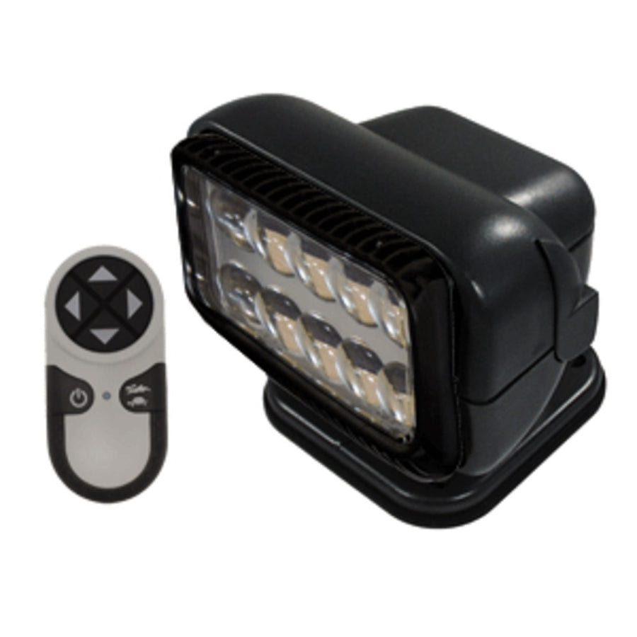 Golight Permanent Radioray Led W/wireless Hand-held Remote - Black
