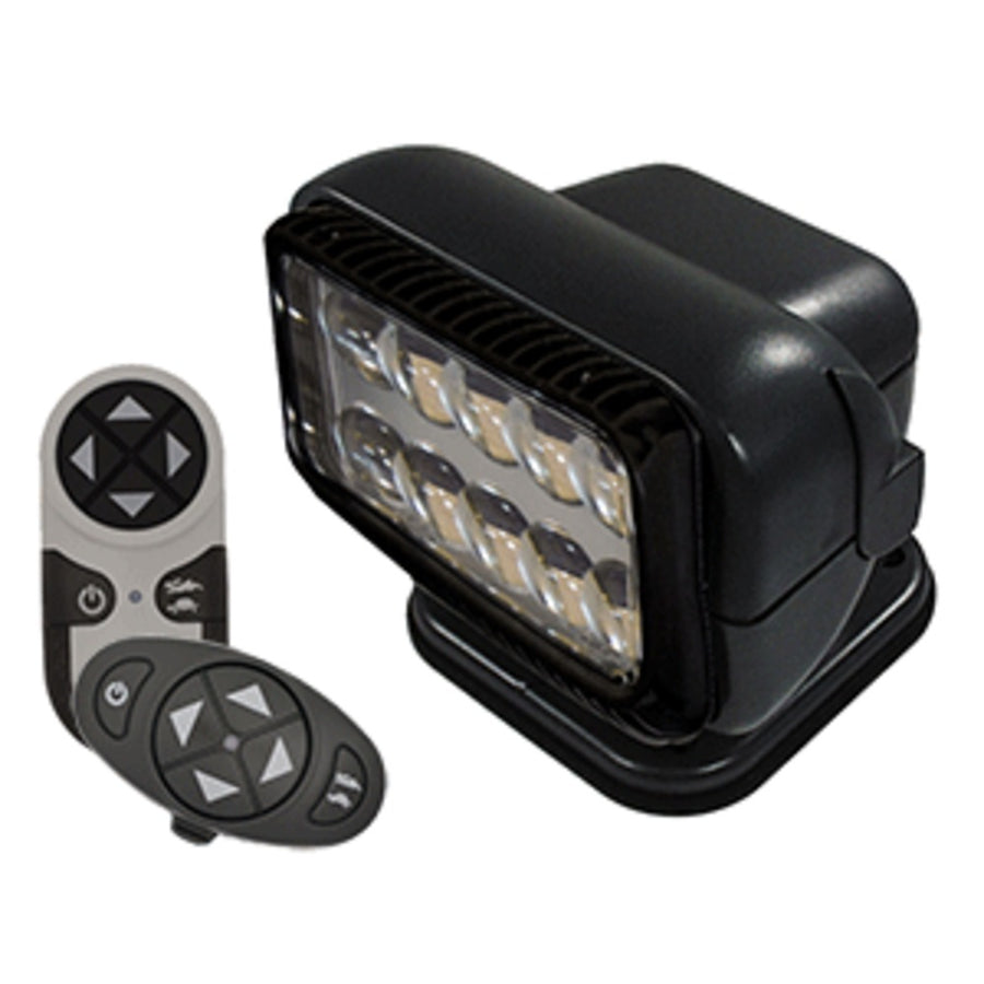 Golight Permanent Radioray Led W/wireless & Dash Remote - Black