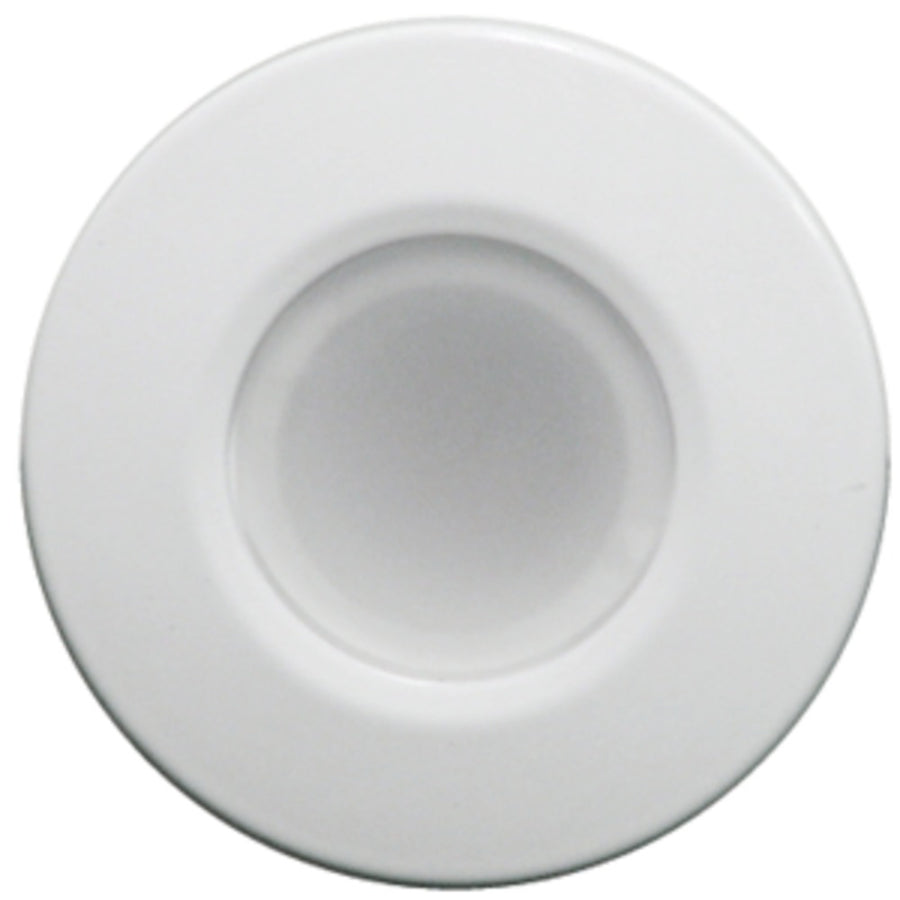 Lumitec Orbit - Flush Mount Down Light - White Finish - 2-color Blue/white Dimming