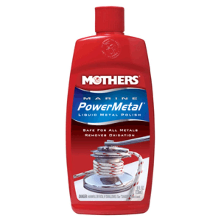 Mothers Marine Powermetal Liquid Polish - 8oz
