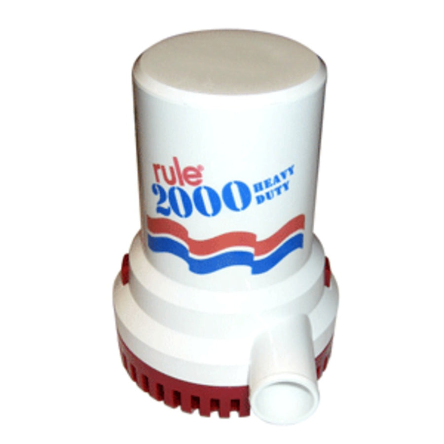 Rule 2000 G.p.h. Non-automatic Bilge Pump - 24v