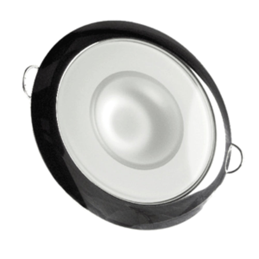 Lumitec Mirage - Flush Mount Down Light - Glass Finish/polished Ss Bezel - White Non-dimming