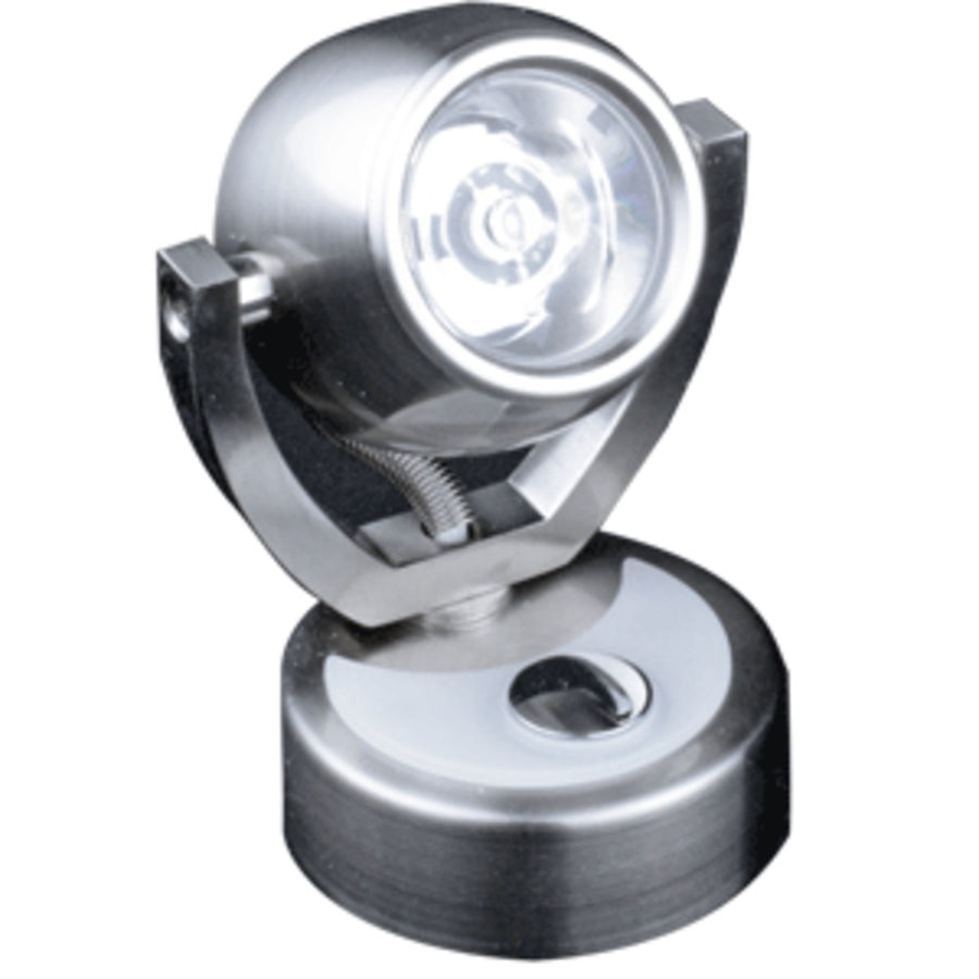 Lunasea Wall Mount Led Light W/touch Dimming - Warm White/brushed Nickel Finish - Rotating Light