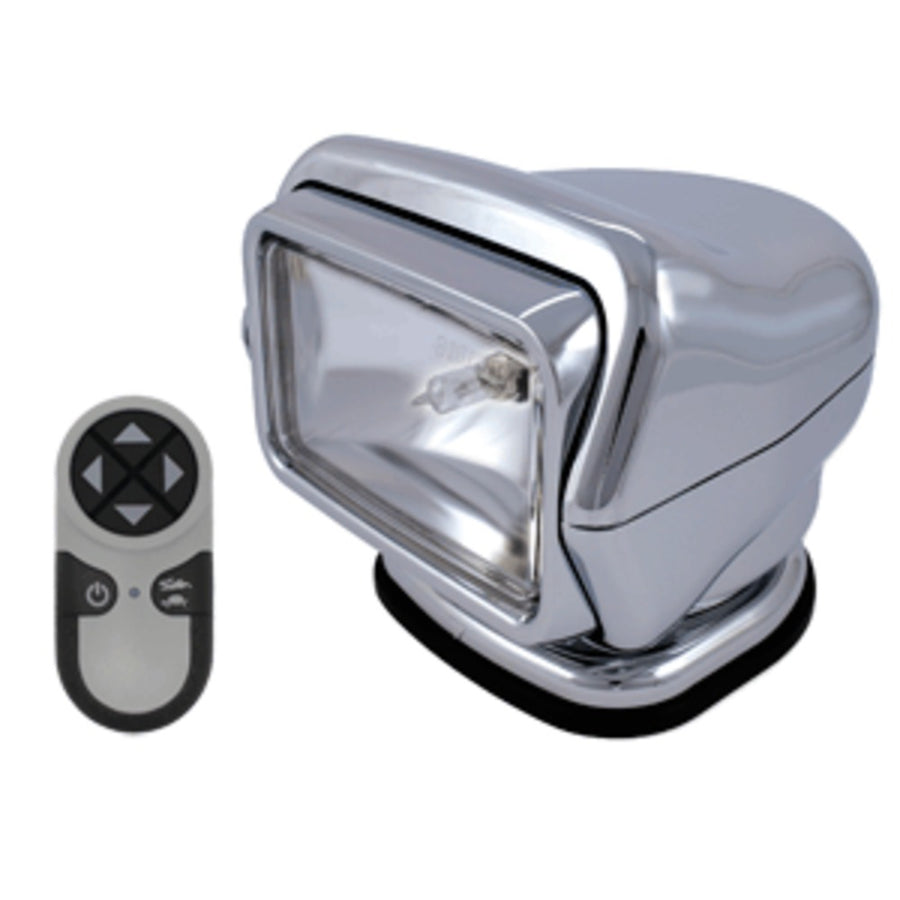 Golight Stryker Searchlight W/handheld Wireless Remote - Magnetic Base - Chrome
