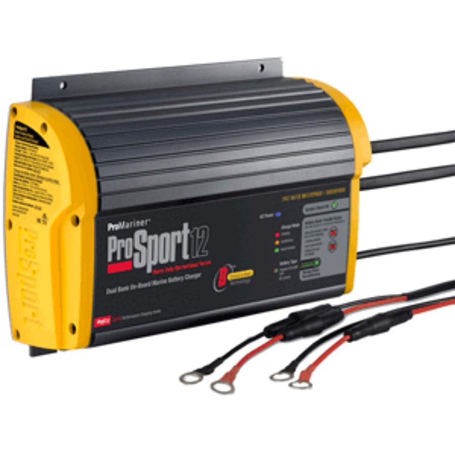 Promariner Prosport 12 Gen 3 Heavy Duty On-board Marine Battery Charger - 12 Amp - 2 Bank