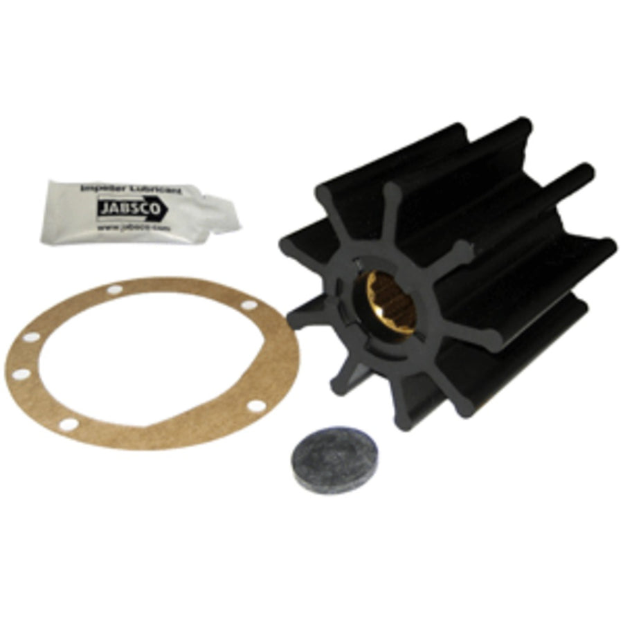 Jabsco Impeller Kit - 9 Blade - Nitrile - 3-3/4 Diameter X 3-1/2 W, 1 Shaft Diameter