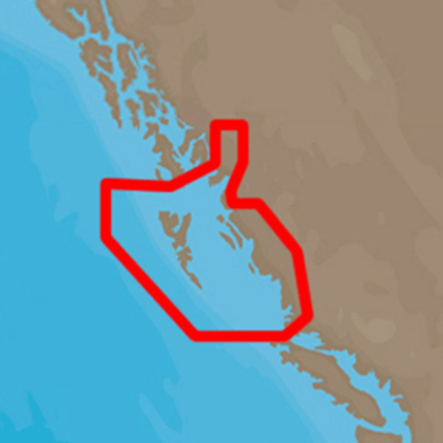 C-map  4d Na-d958 Queen Charlotte, Sd To Dixon Entrance