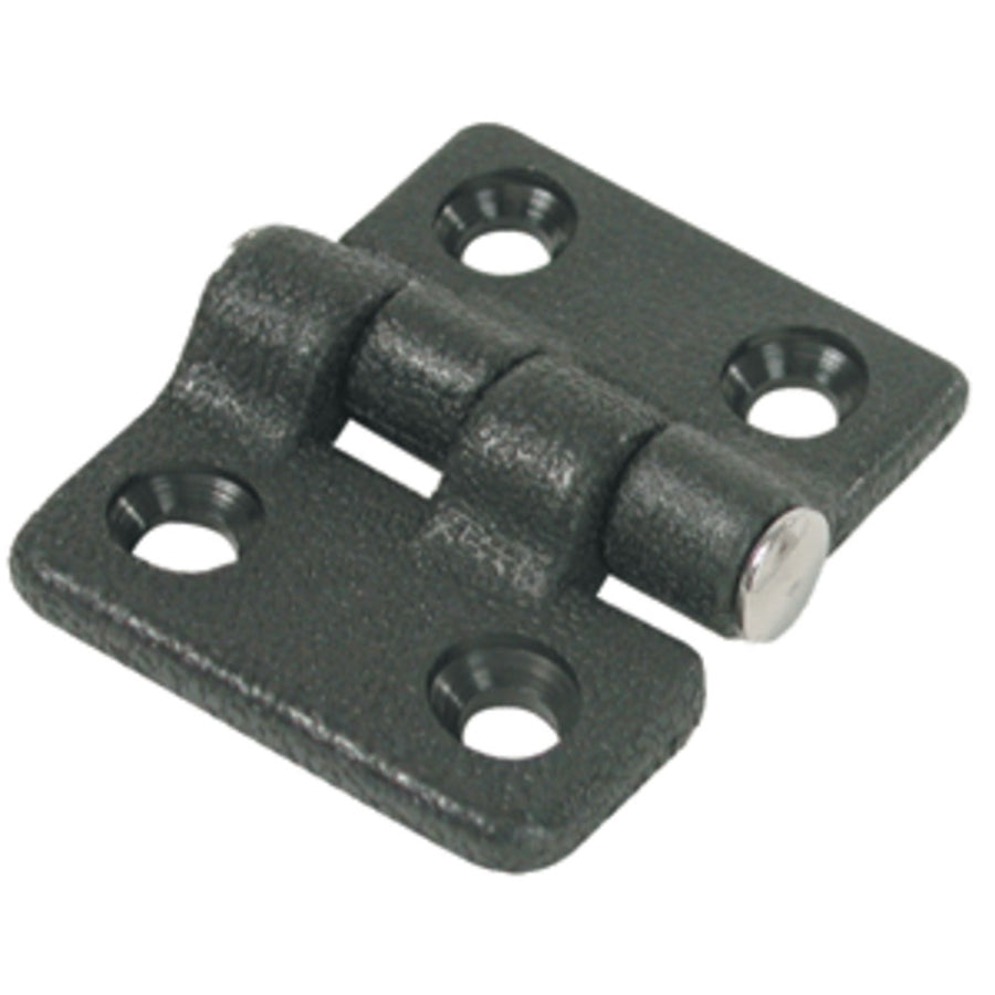 Whitecap Butt Hinge - Black Nylon - 1-1/2 X 1-3/8