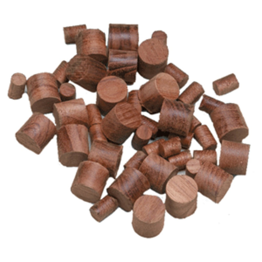 Whitecap Teak Plug - 1 - 20 Pack