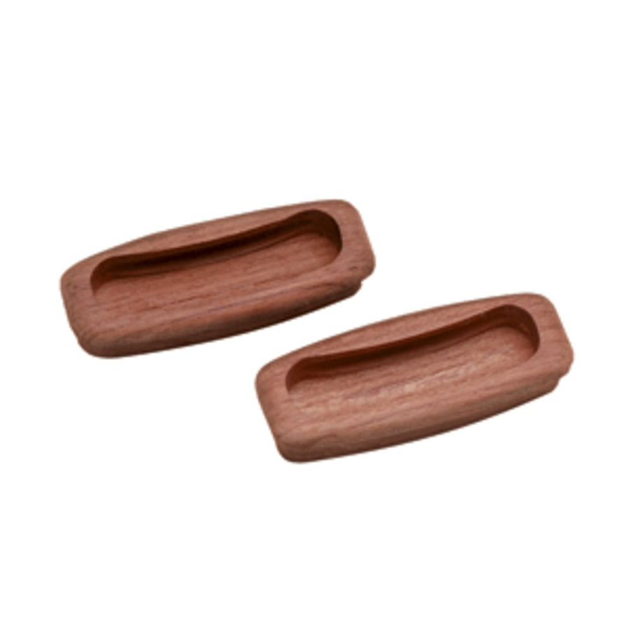 Whitecap Teak Rectangular Drawer Pull - 3-1/4l - 2 Pack