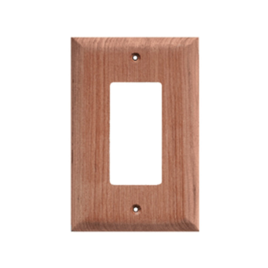 Whitecap Teak Ground Fault Outlet Cover/receptacle Plate - 2 Pack