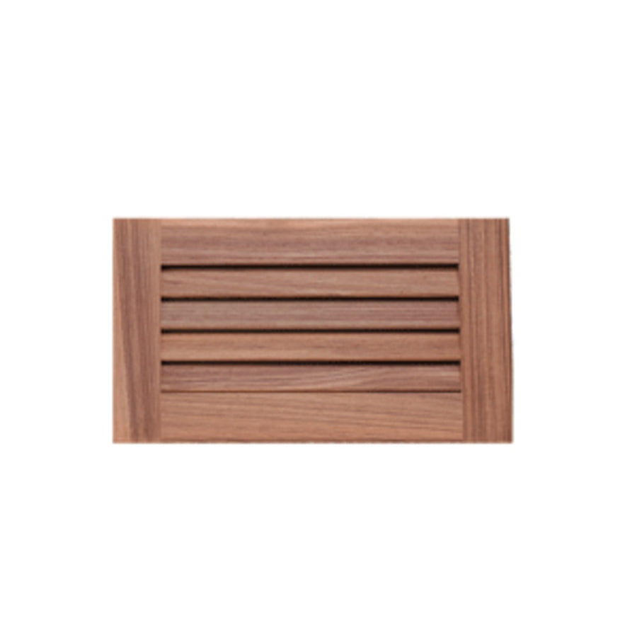 Whitecap Teak Louvered Insert - 6-3/8 X 11-3/16 X 3/4