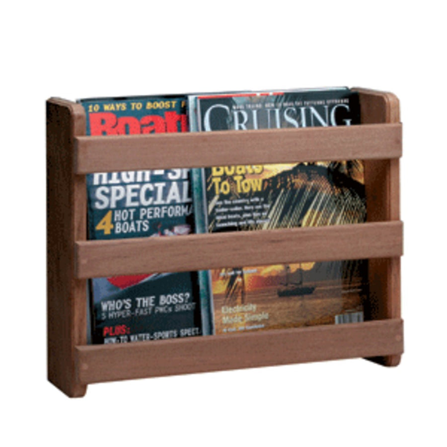Whitecap Teak Magazine/utility Rack