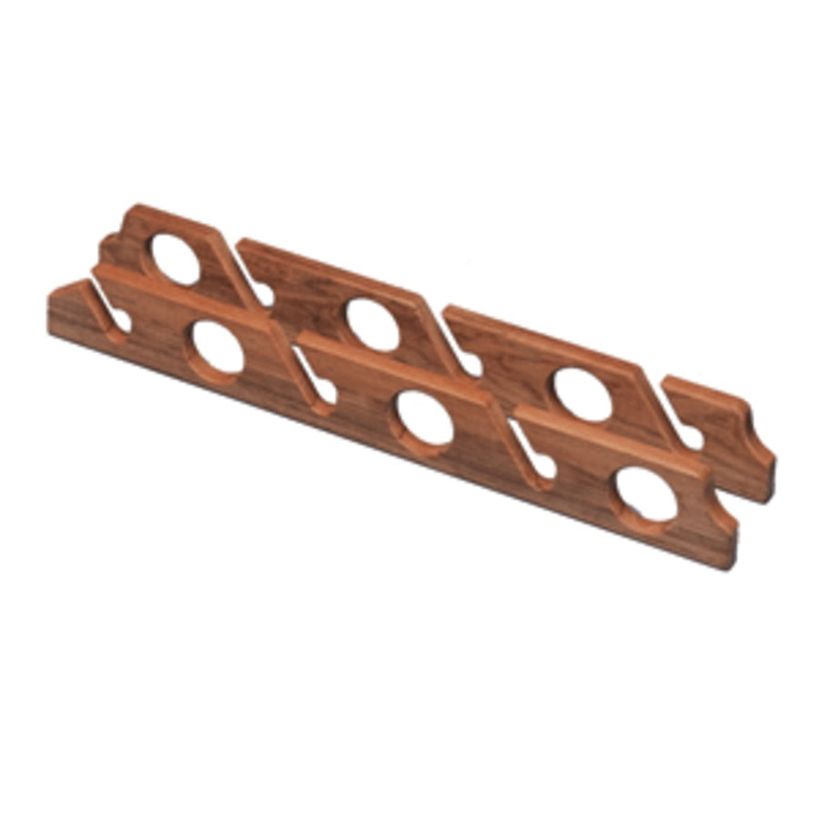 Whitecap Teak Six-rod Storage Rack - Pair