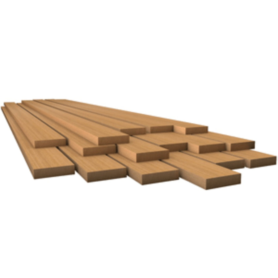 Whitecap Teak Lumber - 1/2 X 1-3/4 X 30