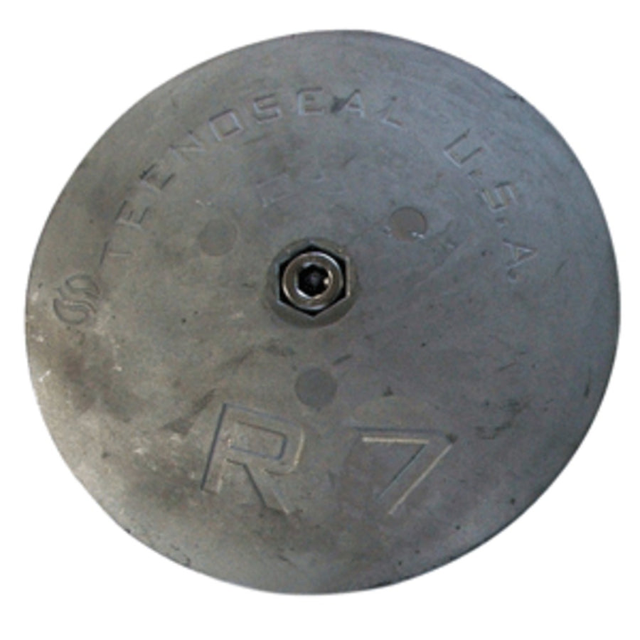Tecnoseal R7 Rudder Anode - Zinc - 6-1/2 Diameter
