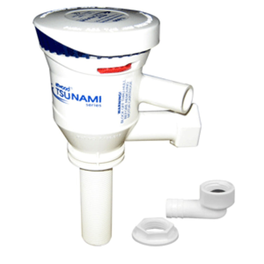 Attwood Tsunami T800 Dual Outlet Aerator Pump - 12v