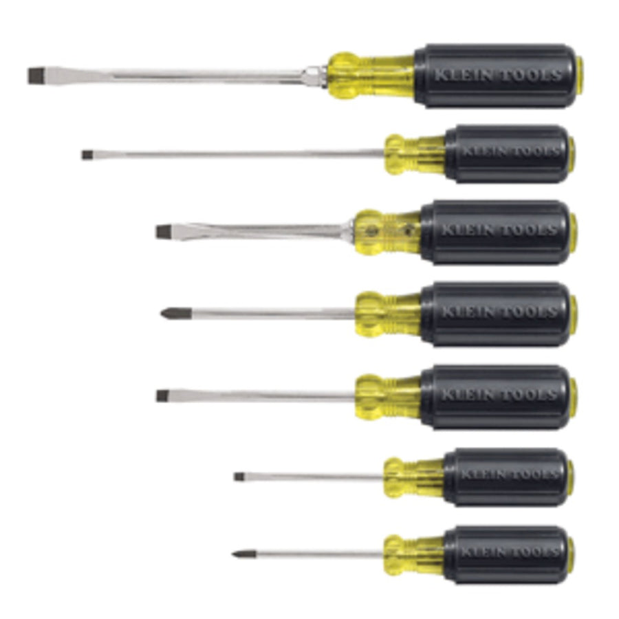 Klein Tools 7-piece Cushion-grip Screwdriver Set