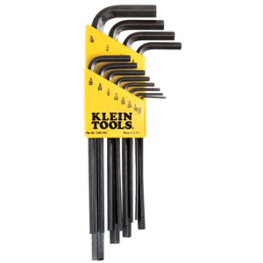 Klein Tools 9-piece L-style Hex-key Caddy Set - Metric