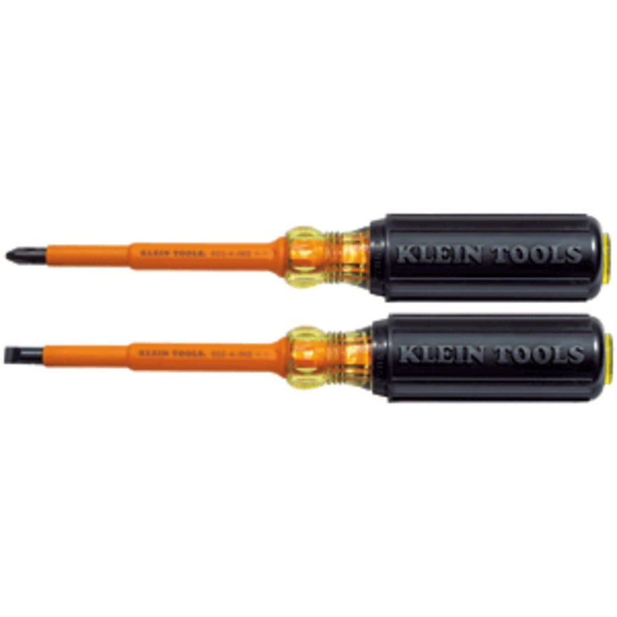 Klein Tools 2-piece Cushion-grip Insulated Screwdriver Set